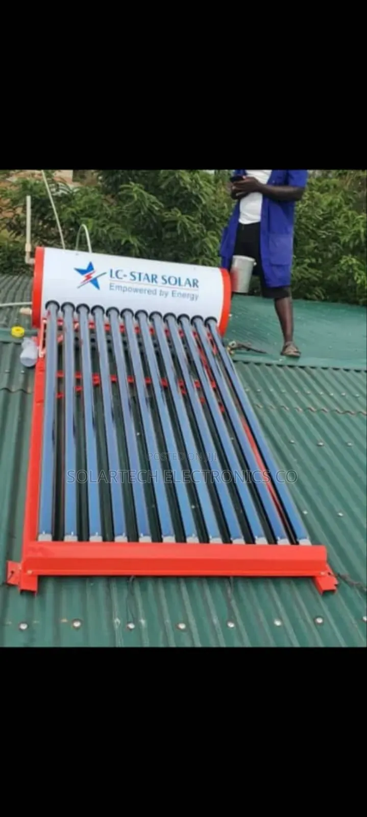 120 Litres Original Lc Star Solar Water Heater/ German Zwoq