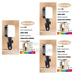 Rechargeable Mini Selfie Photo and Video Light