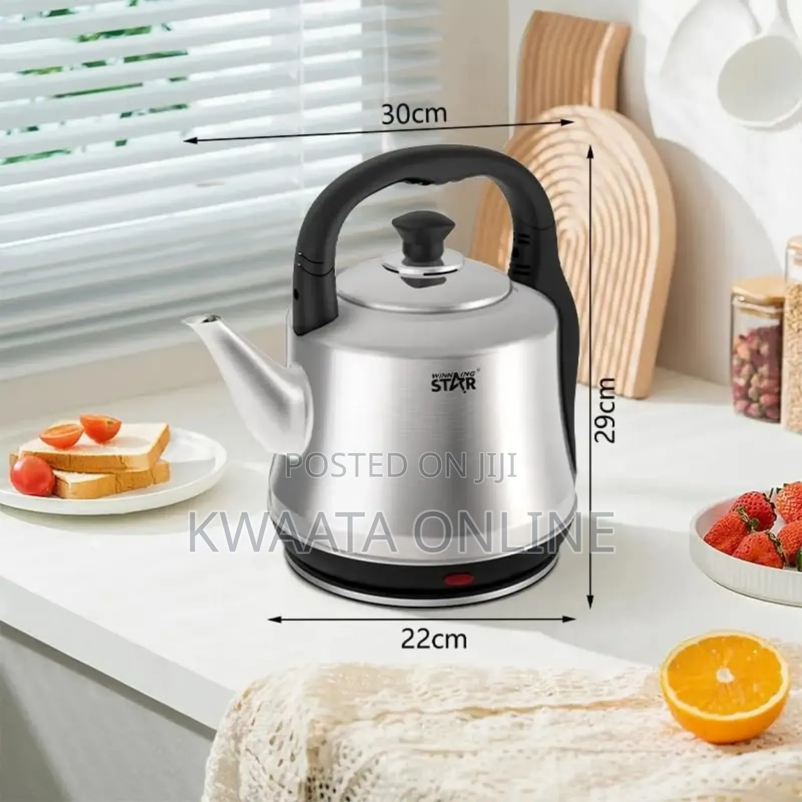Winning Star 5l Electric Kettle,1800w Stainless Steel St-602