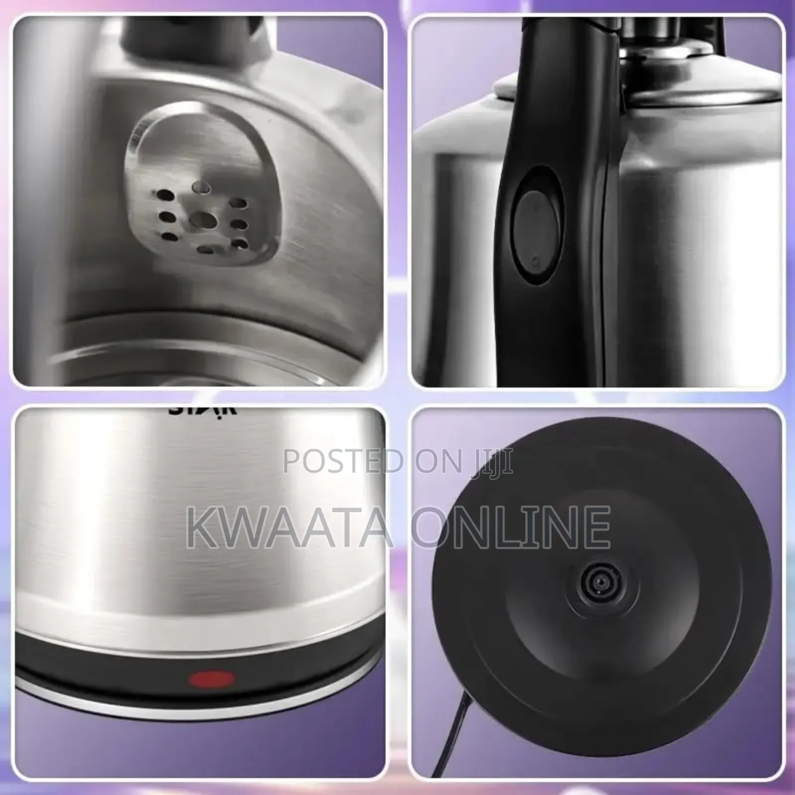 Winning Star 5l Electric Kettle,1800w Stainless Steel St-602
