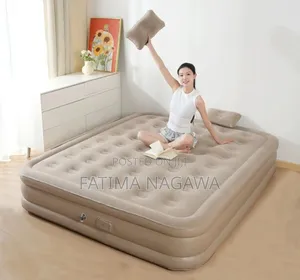 Photo - Self Inflated Big Size Air Mattress Bed