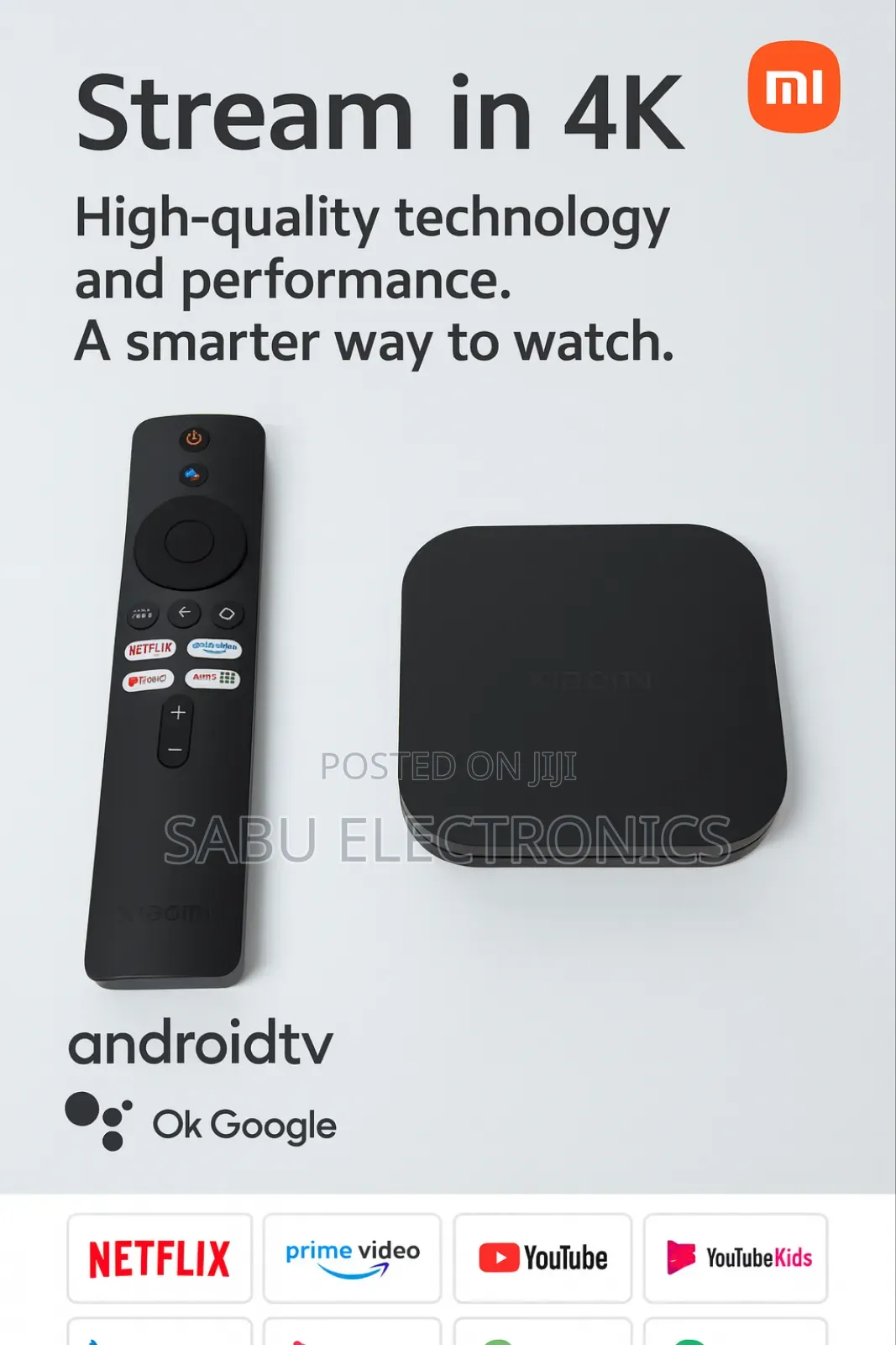Xiaomi Google Tv Box S 2nd Gen Voice Remote Chromecast