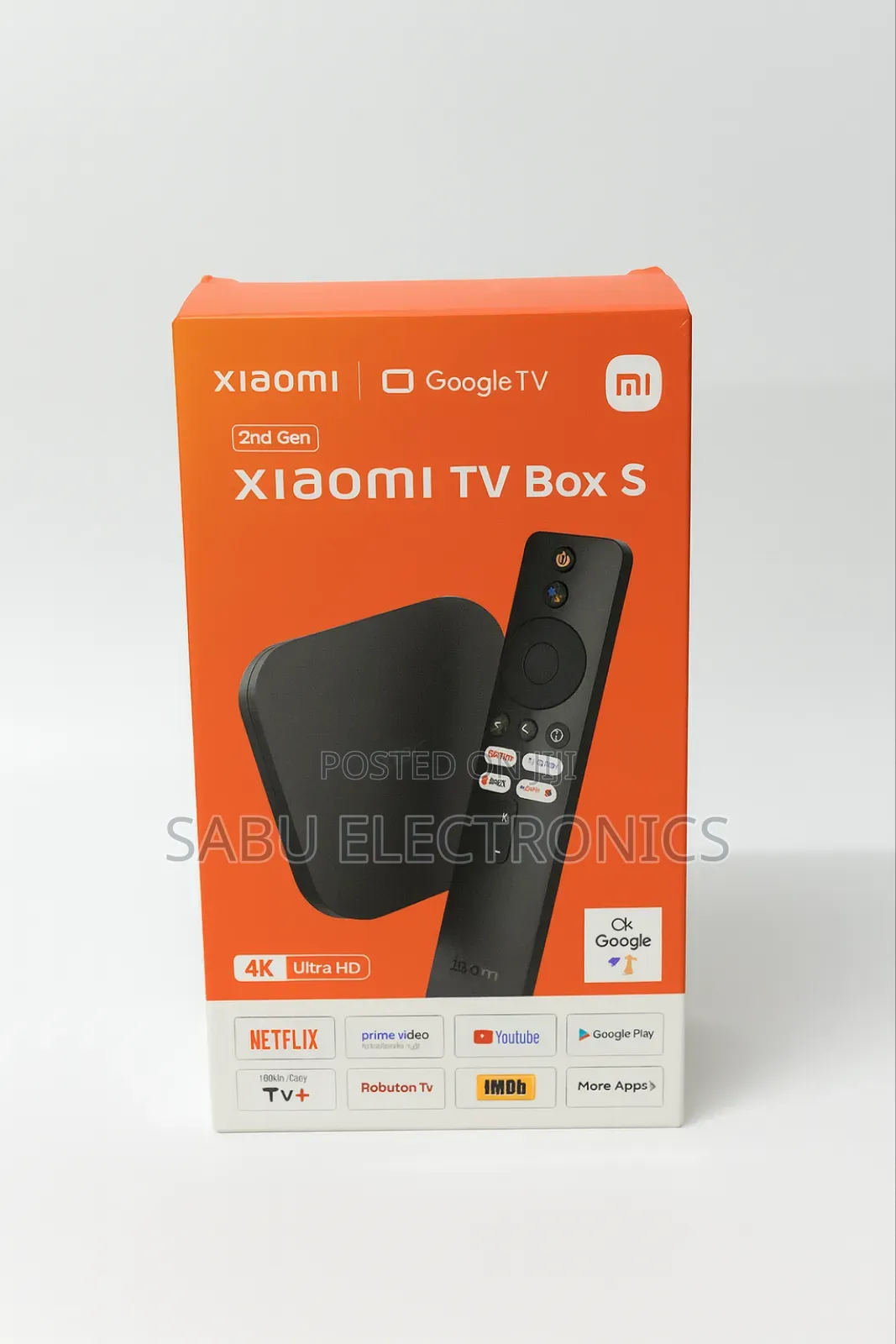 Xiaomi Google Tv Box S 2nd Gen Voice Remote Chromecast