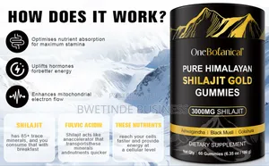Pure Shilajit Gummies.