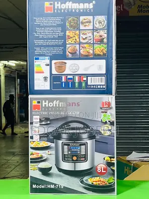 Hoffman 8l Pressure Cooker With Steam Plate