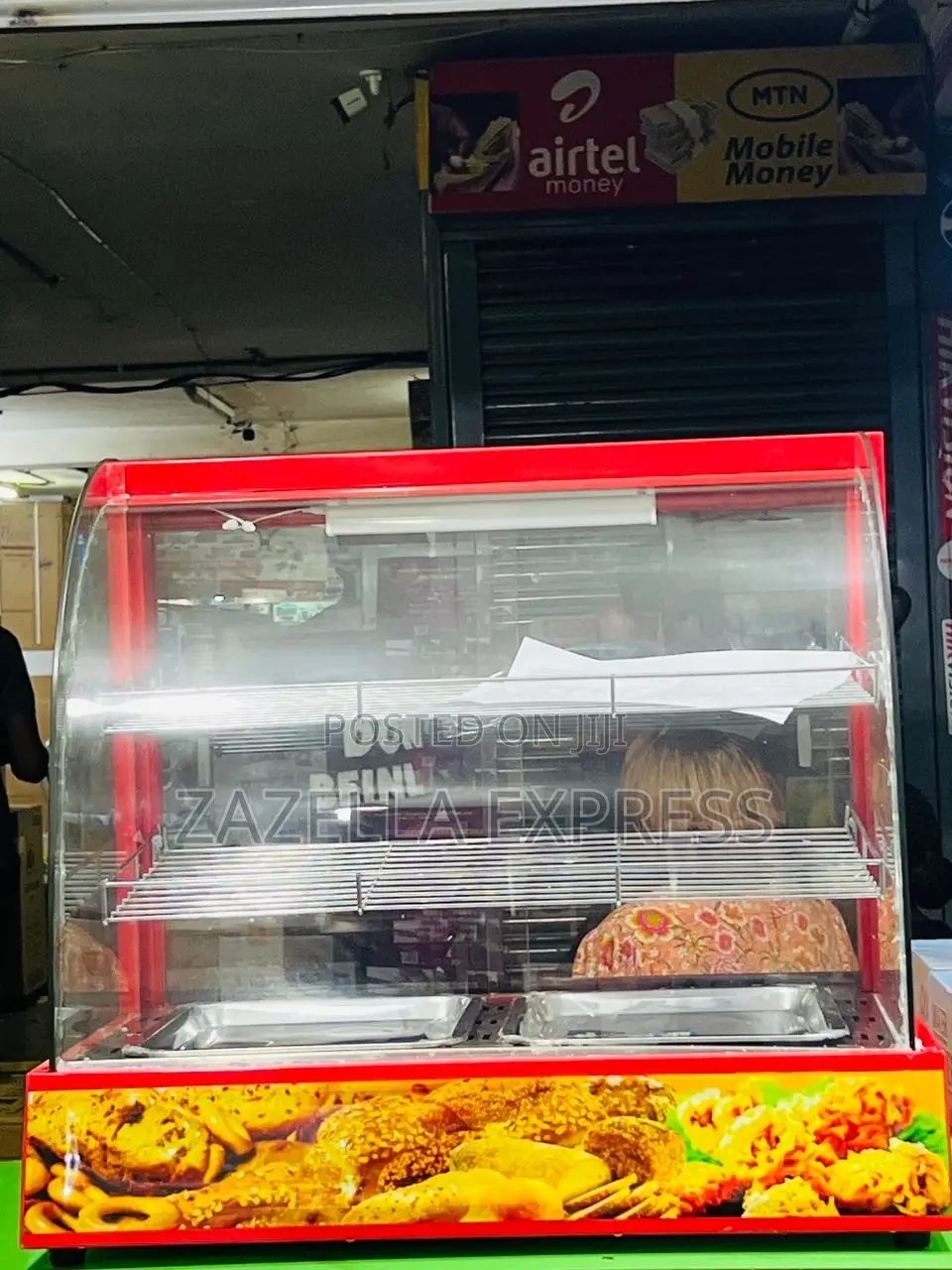 Transparent Electric Food Warmer for Restaurants Business