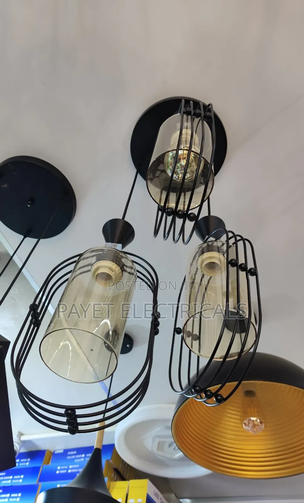 Art Deco Pendant Lamp Holder