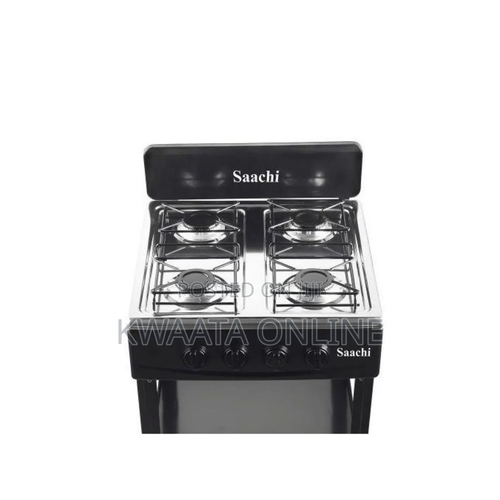 Saachi 2 Gas + 2 Hotplates Table Top Cooker With Shelves