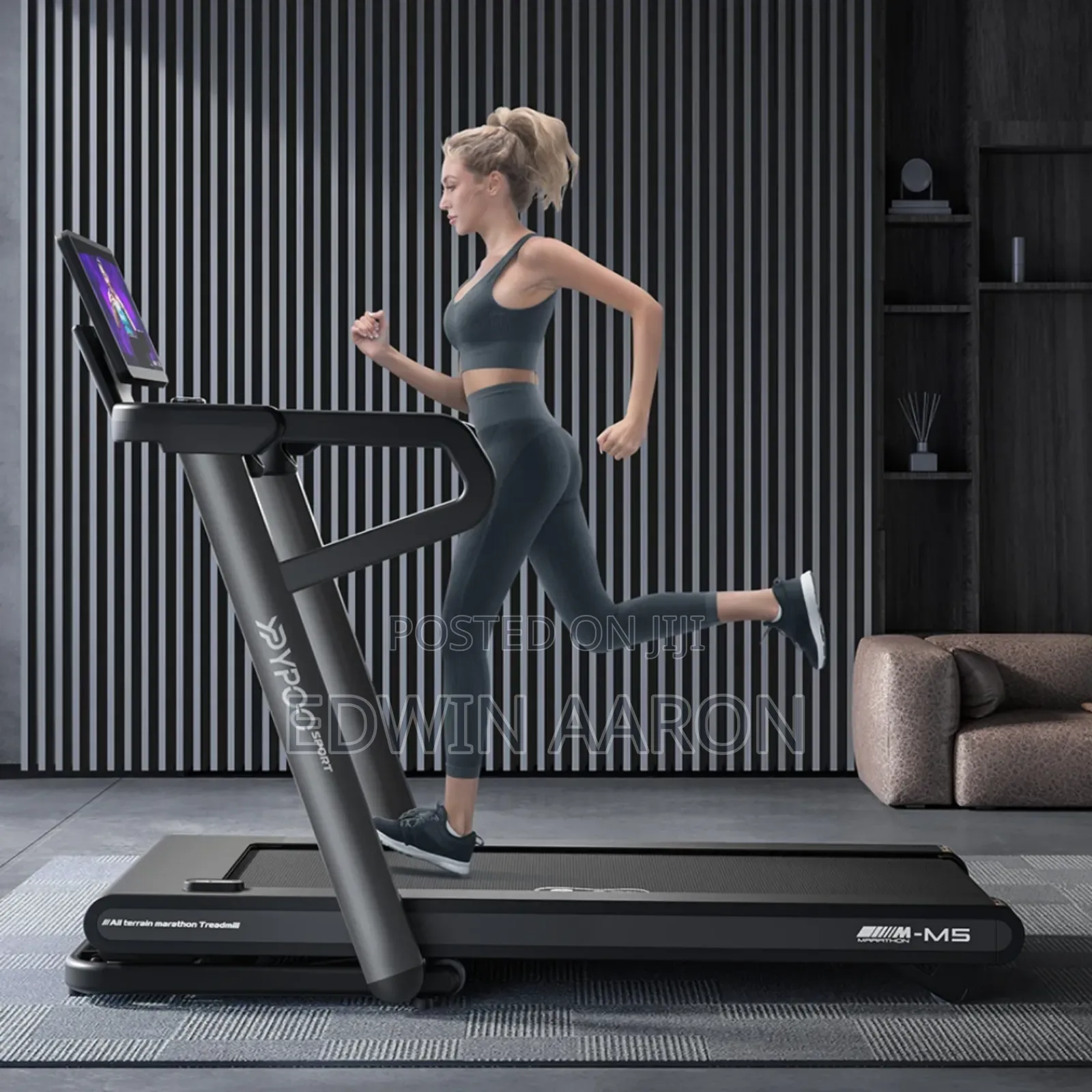 Foldable Treadmill With Incline Ypoo-Ms