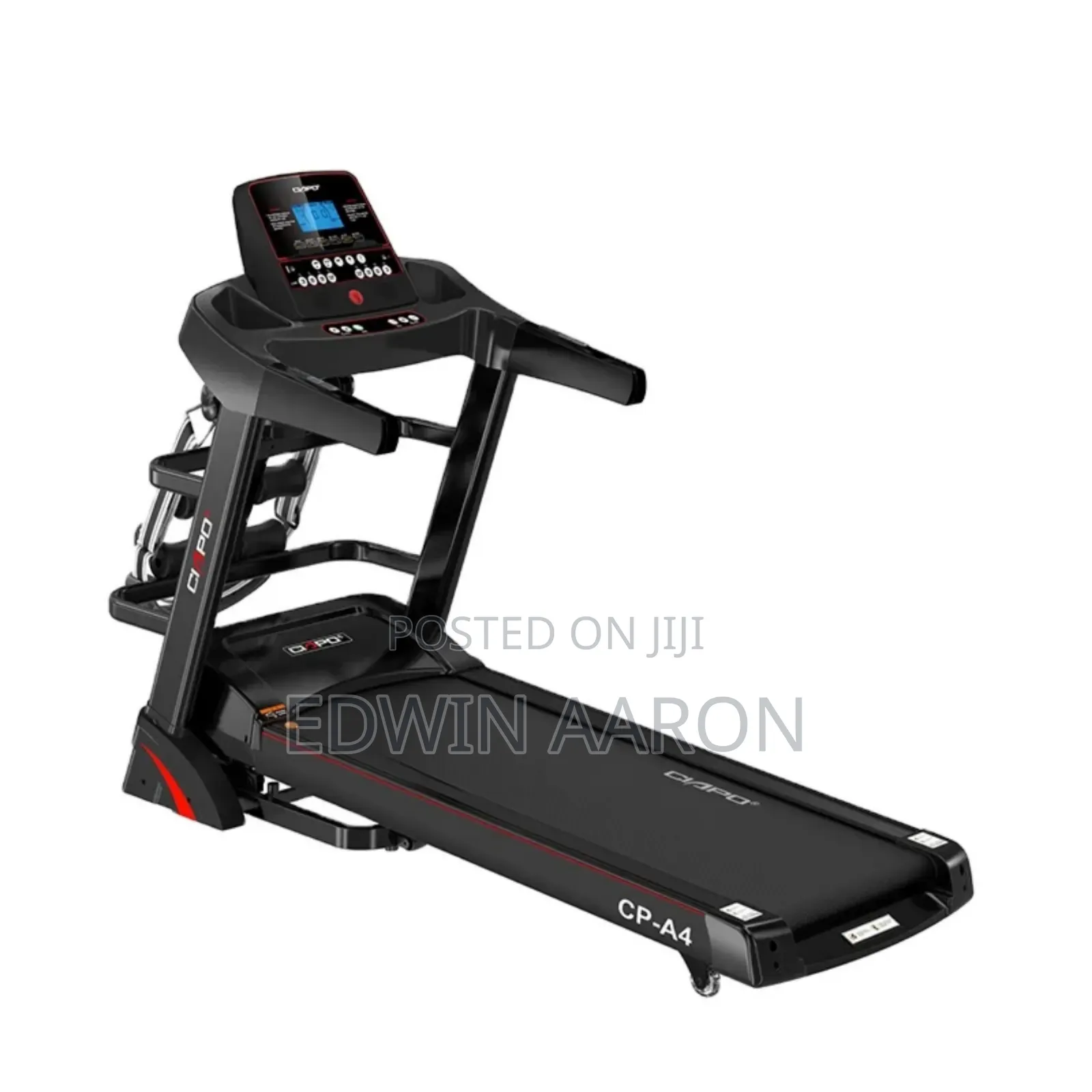 Heavy-Duty Foldable Treadmill With Incline