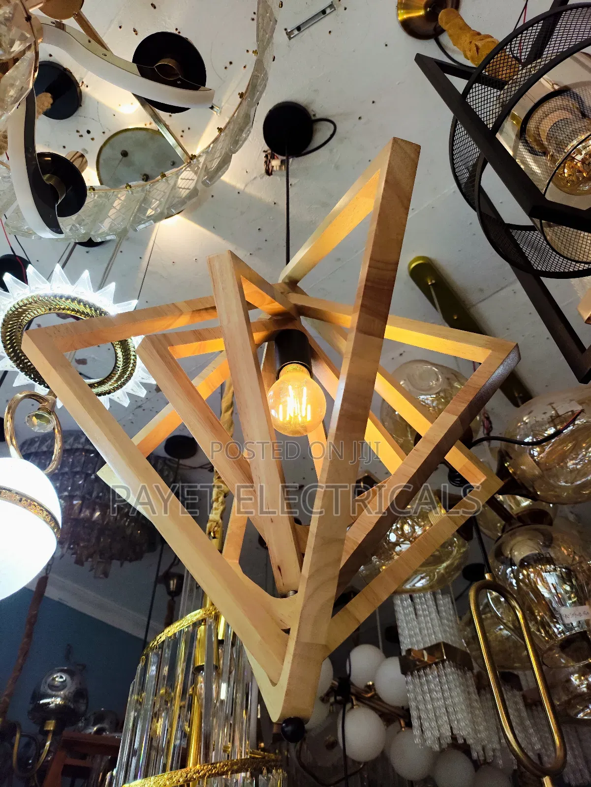 Premium Wooden Pendant Lamp