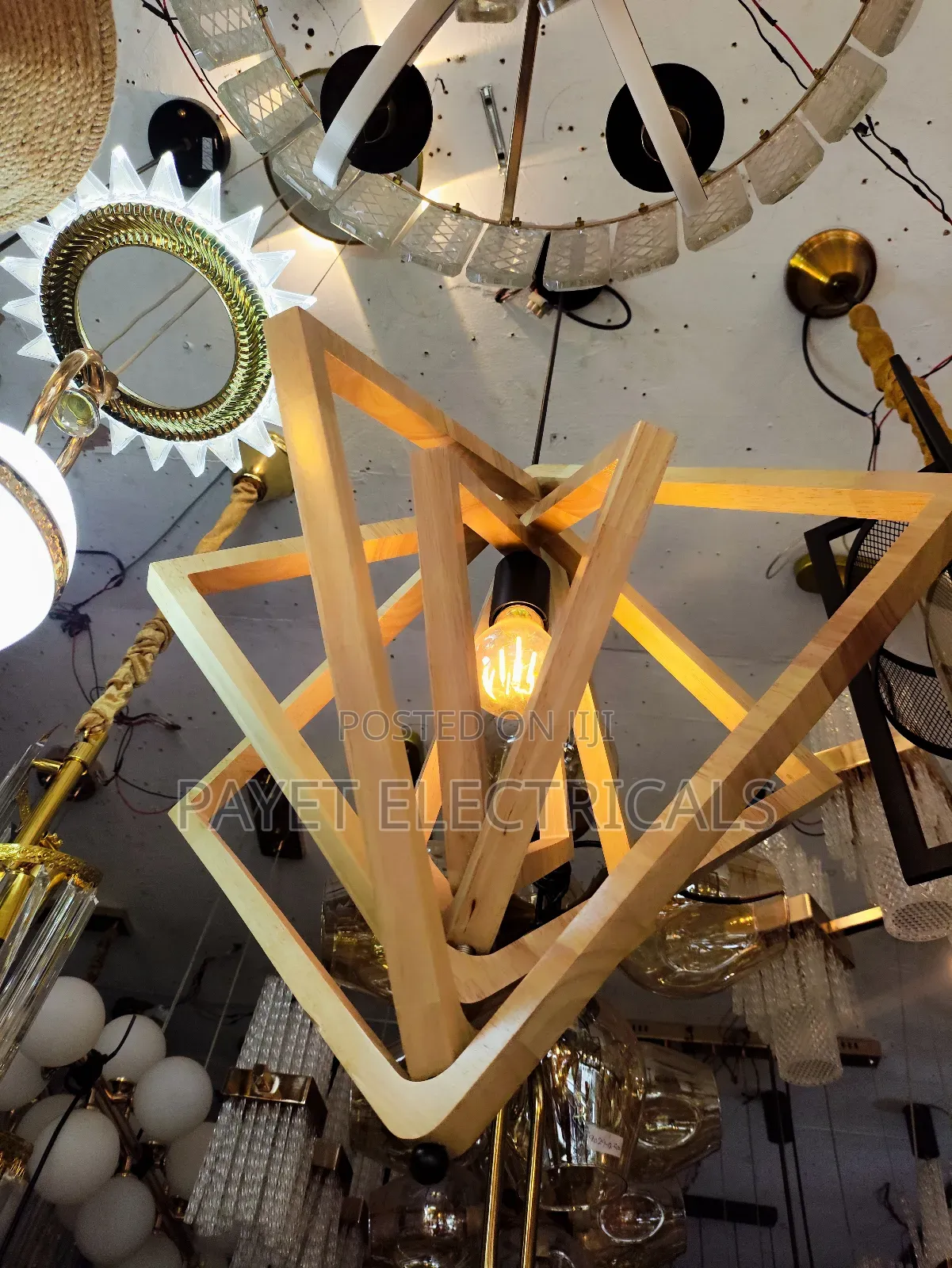 Premium Wooden Pendant Lamp