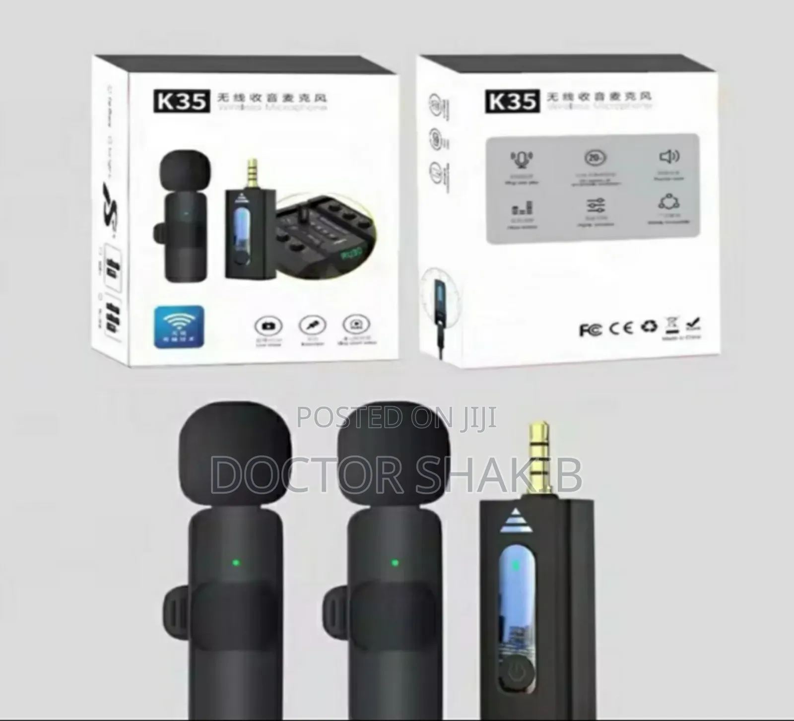 New Wireless Phone Microphone 4 Video and Podcast Audio