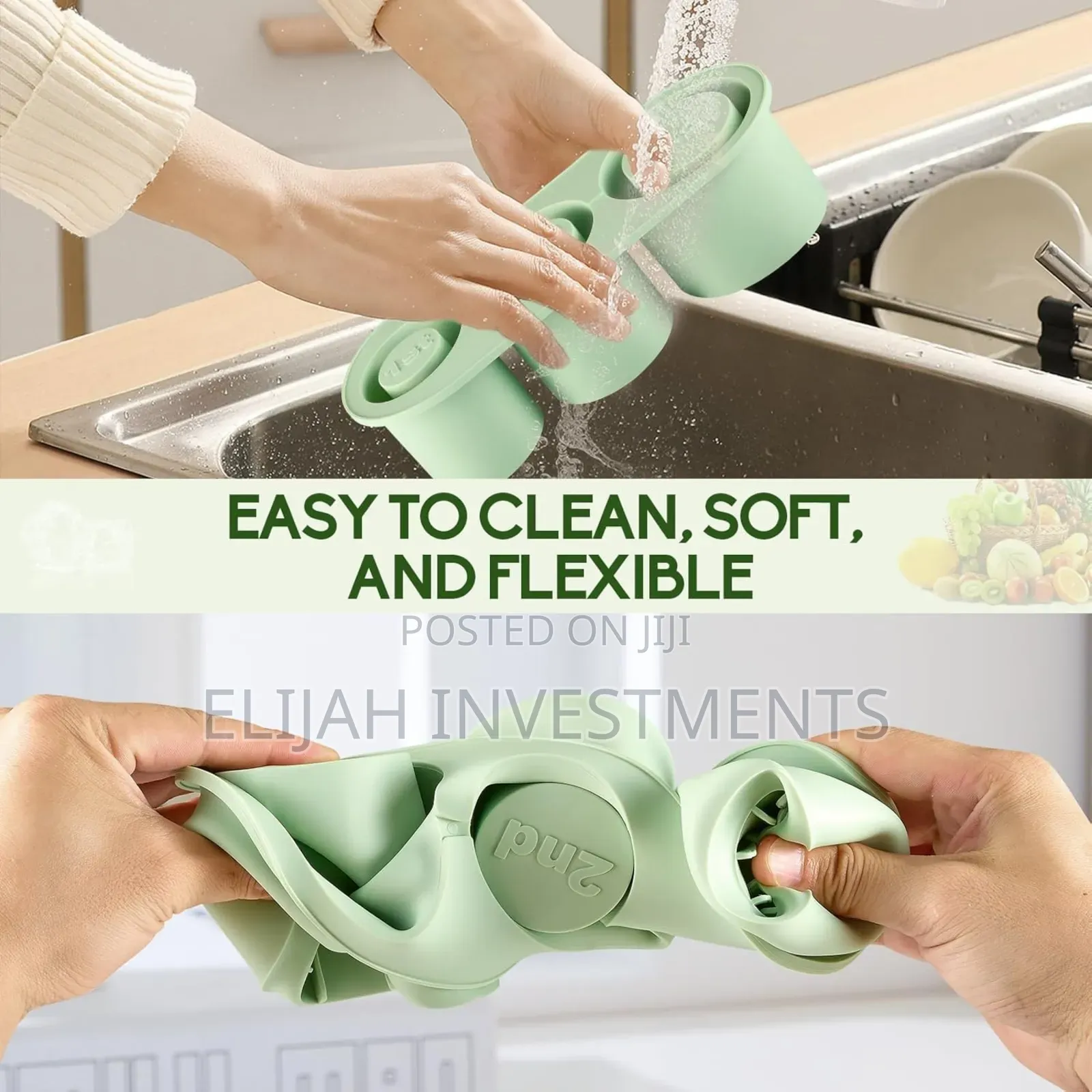 Cylinder Ice Cube Tray With Lid and Container