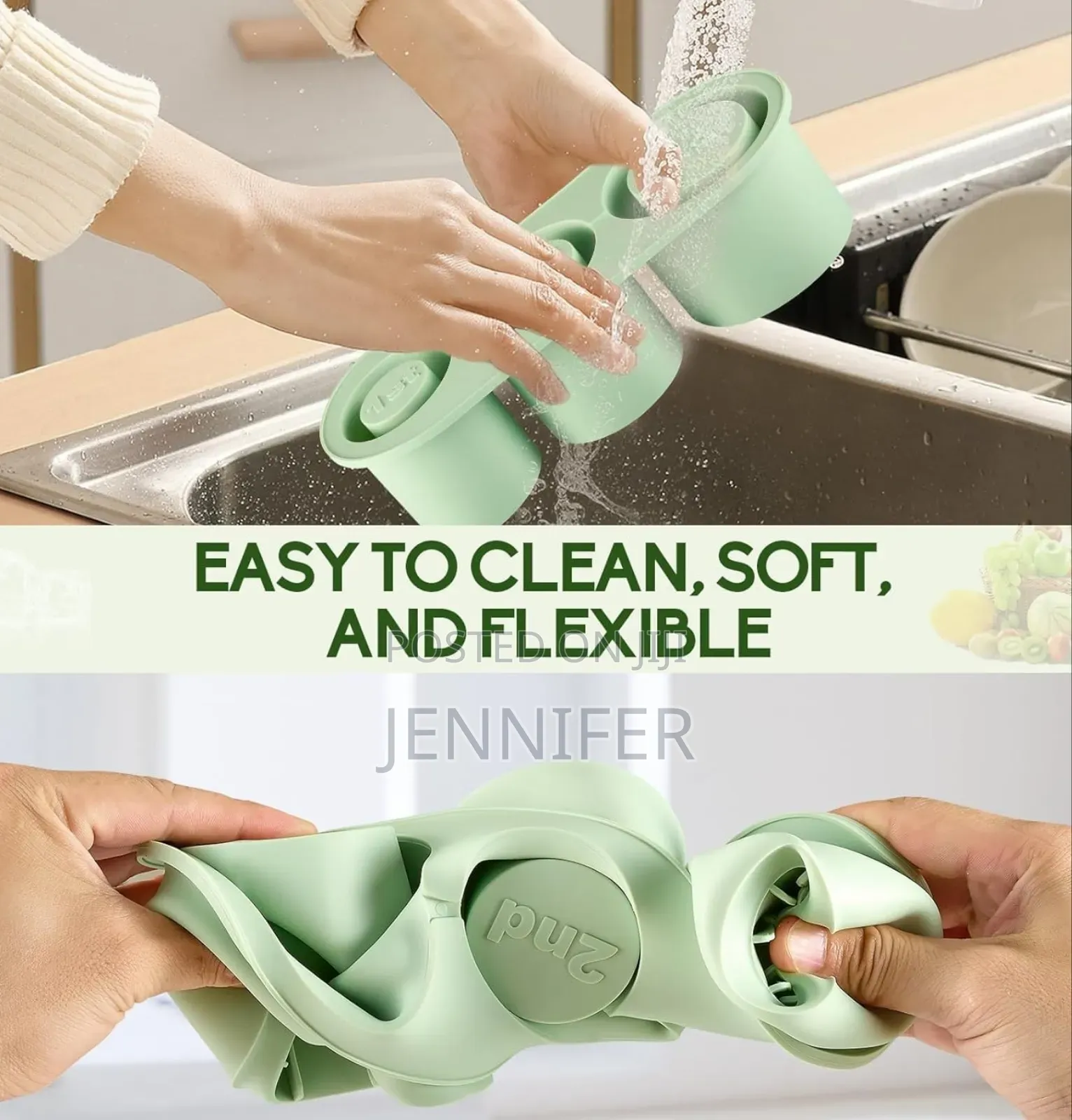 Cylinder Ice Cube Tray With Lid and Container
