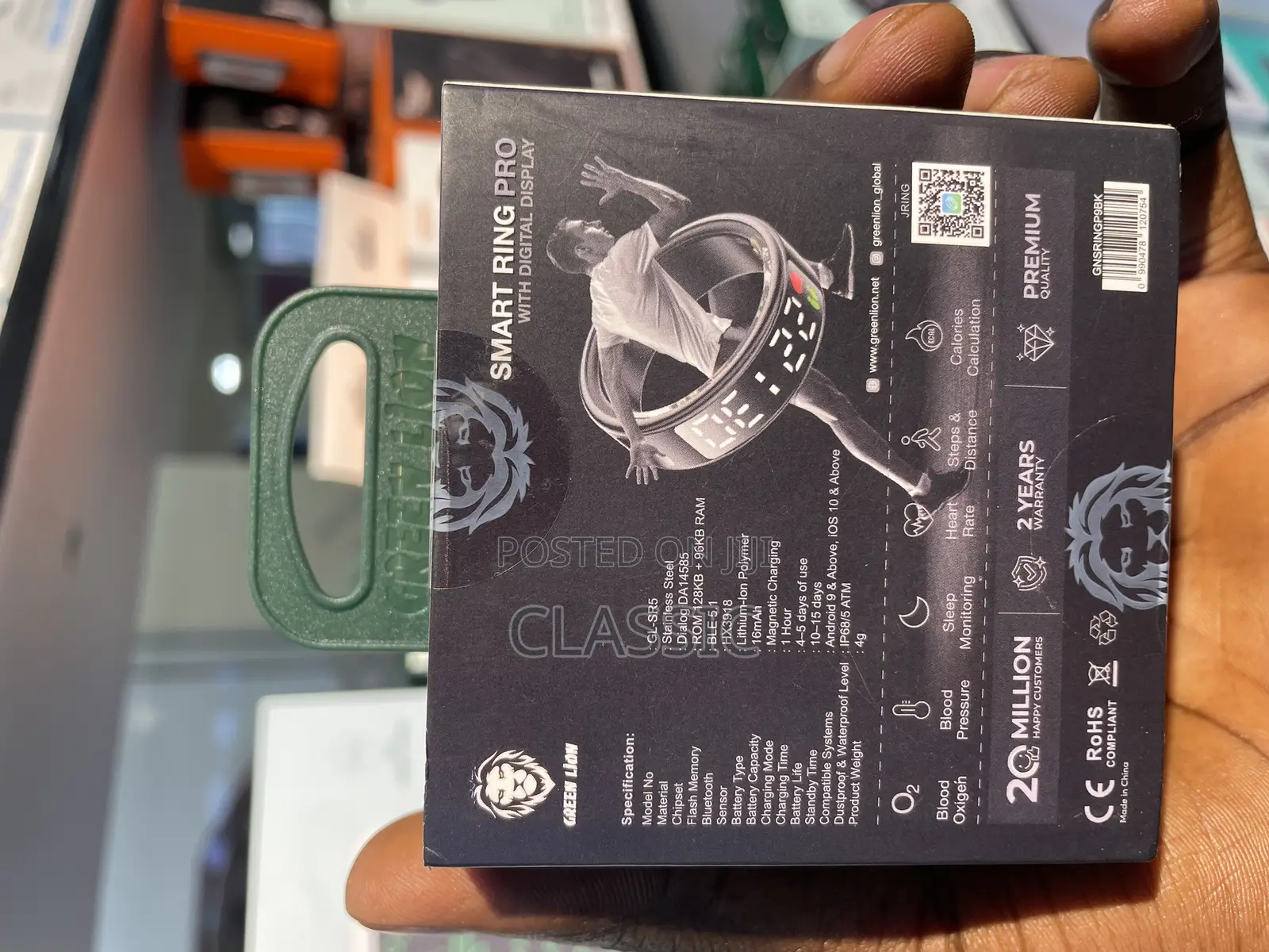Smart Ring Pro With Digital Display