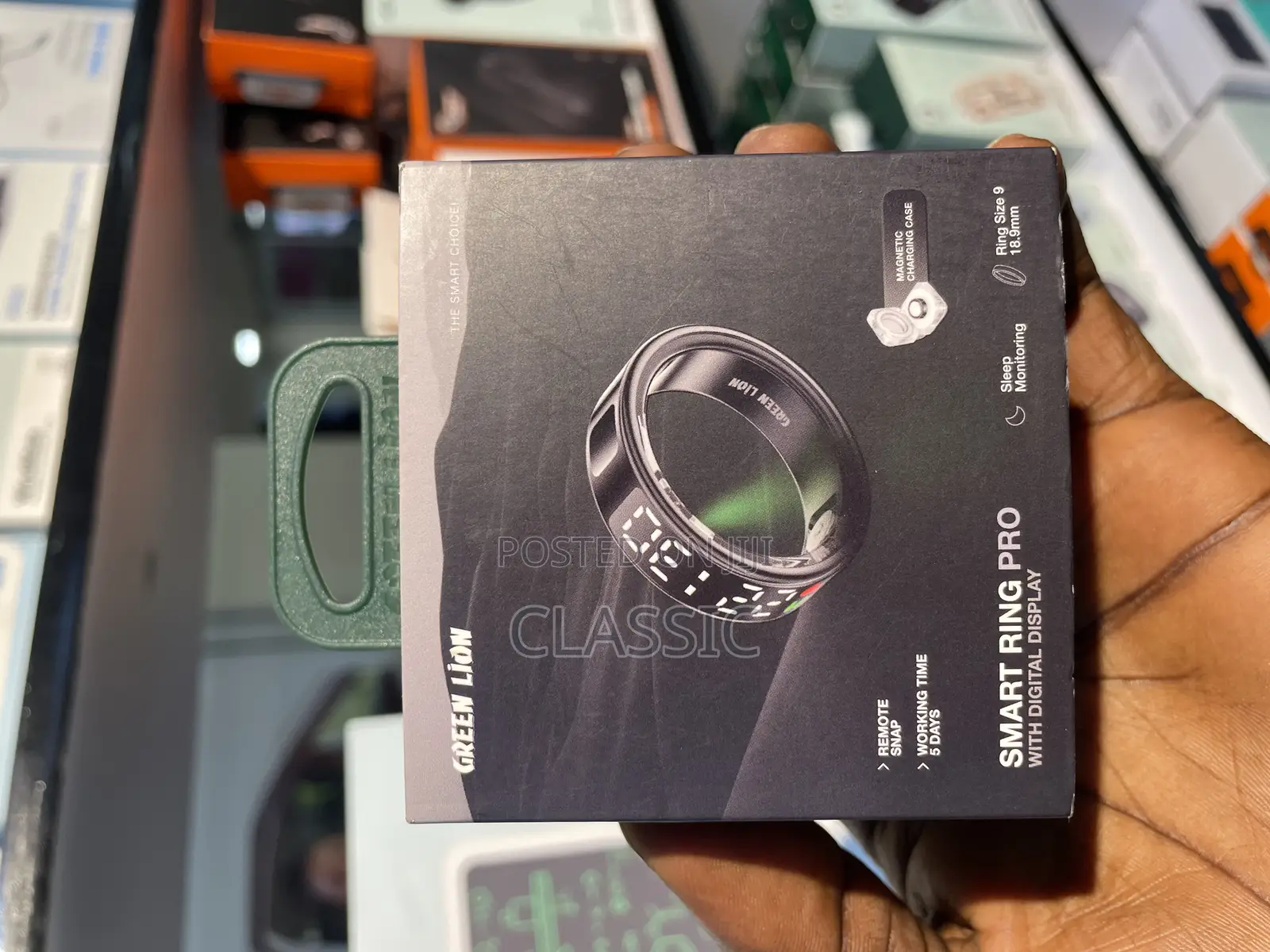 Smart Ring Pro With Digital Display