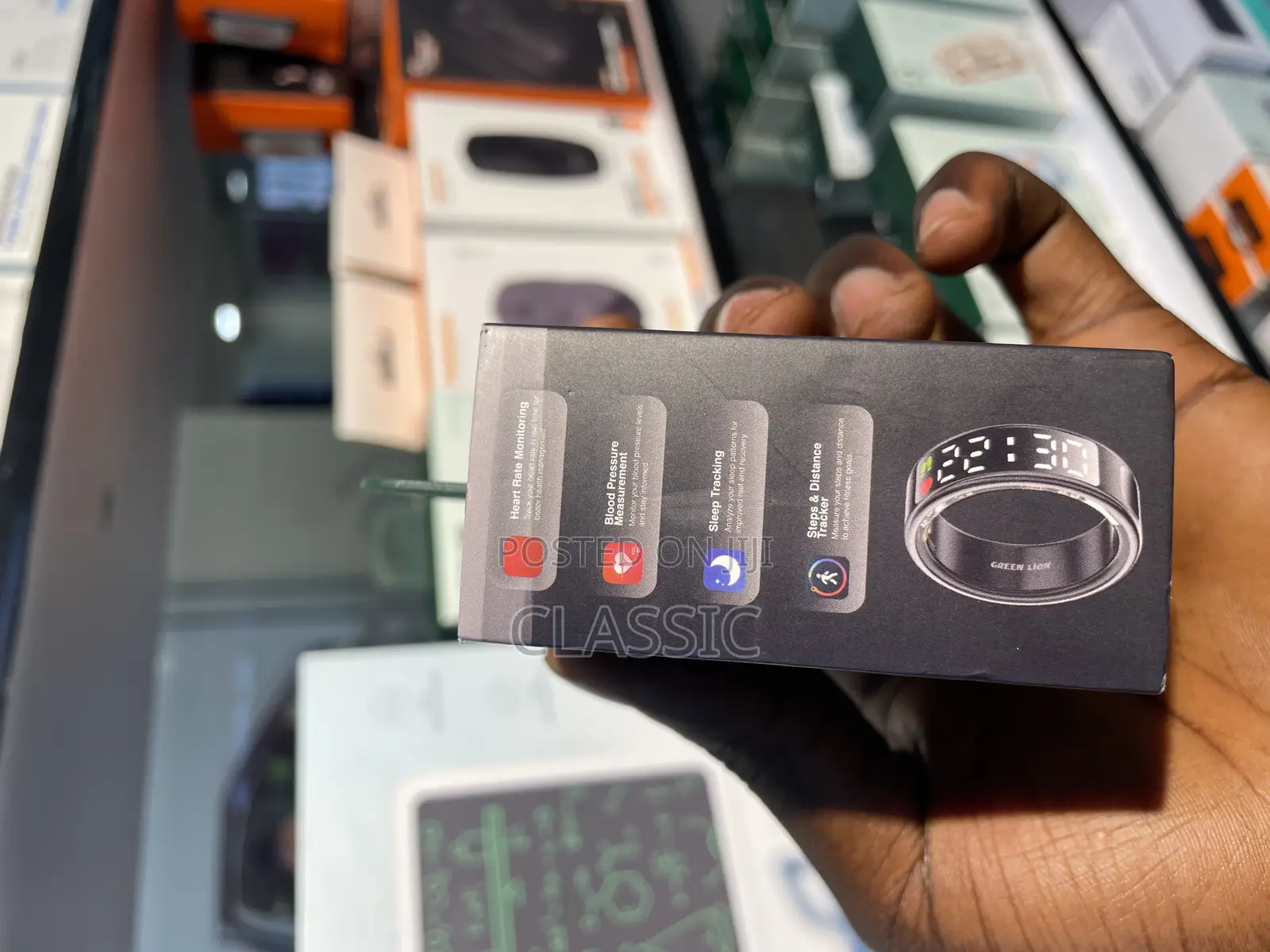 Smart Ring Pro With Digital Display
