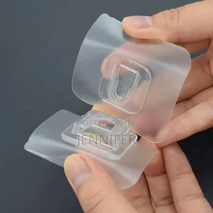 2pcs Double-Sided Adhesive Wall Hooks