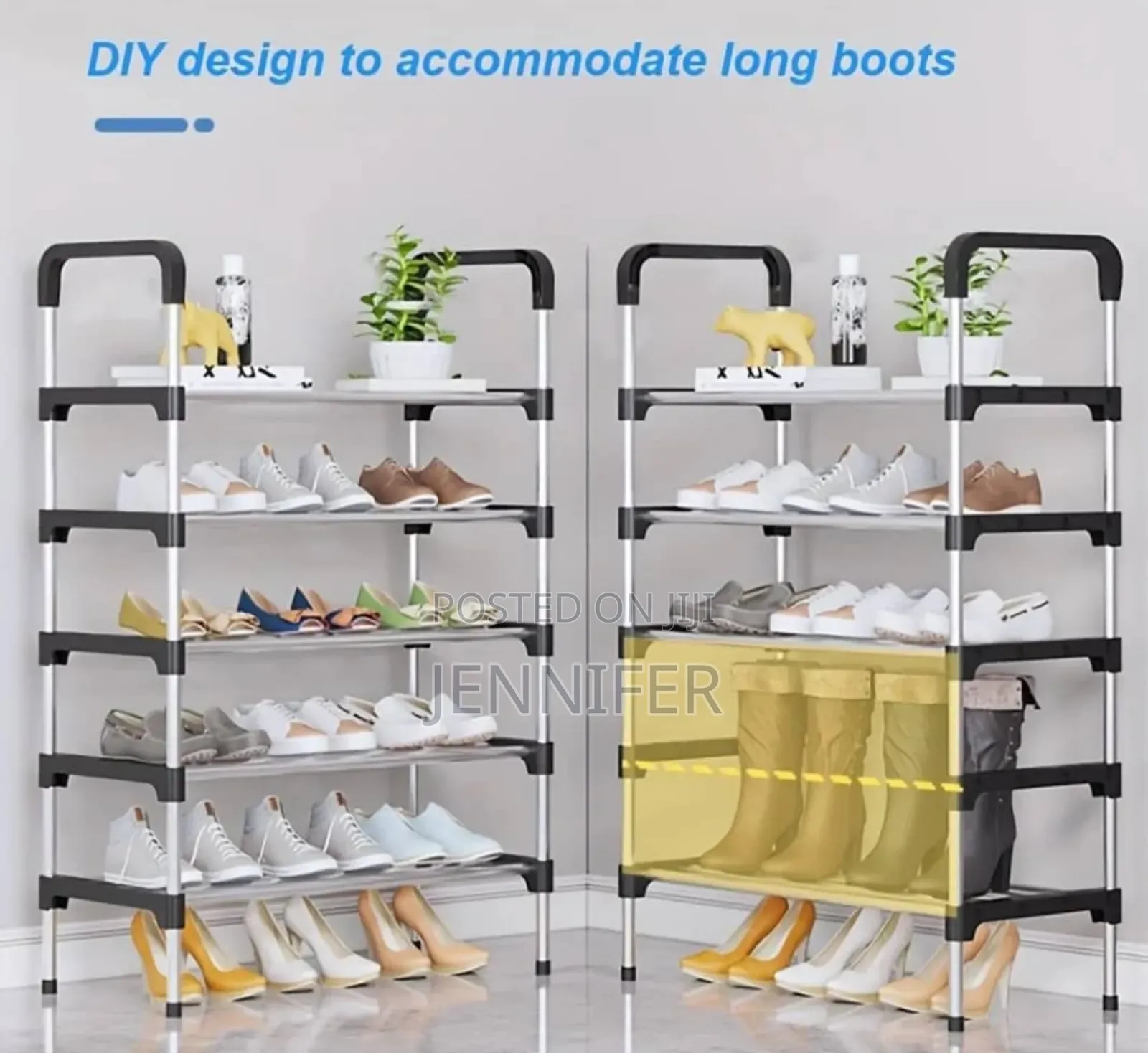 Multi-tier Shoe Rack Designed For Organizing Footwear