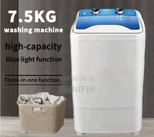 7.5kg High-Capacity, Three-in-One Portable Washing Machine