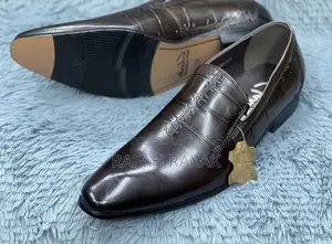 Original Coffee Brown Clark Formal Gentle Shoes
