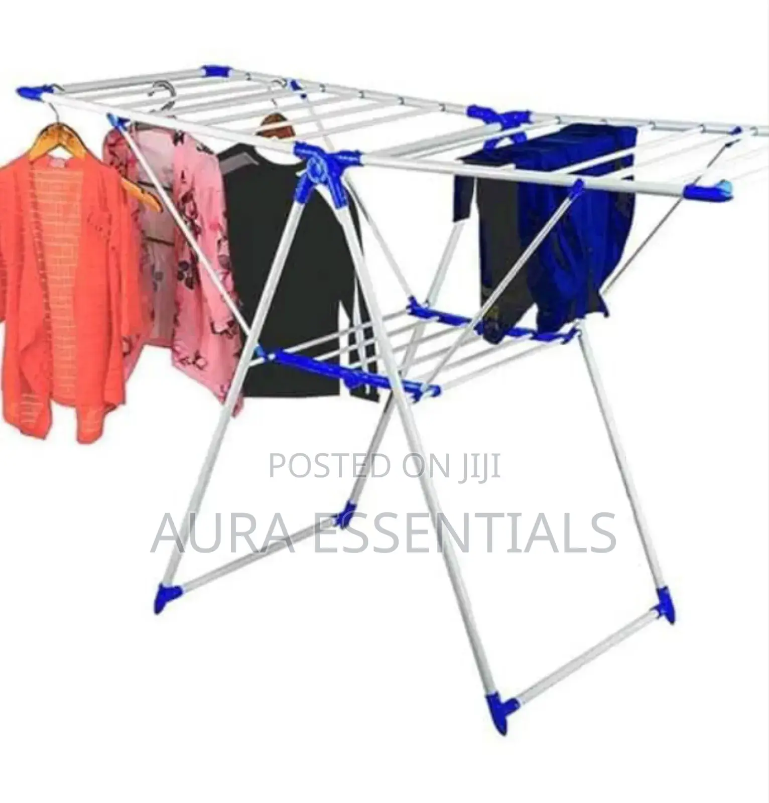 Plastic Cloth Hunger Rack Foldable