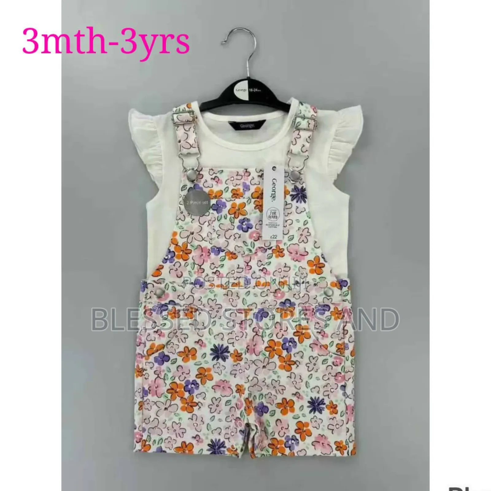 Kids 2pc Jean Outfit