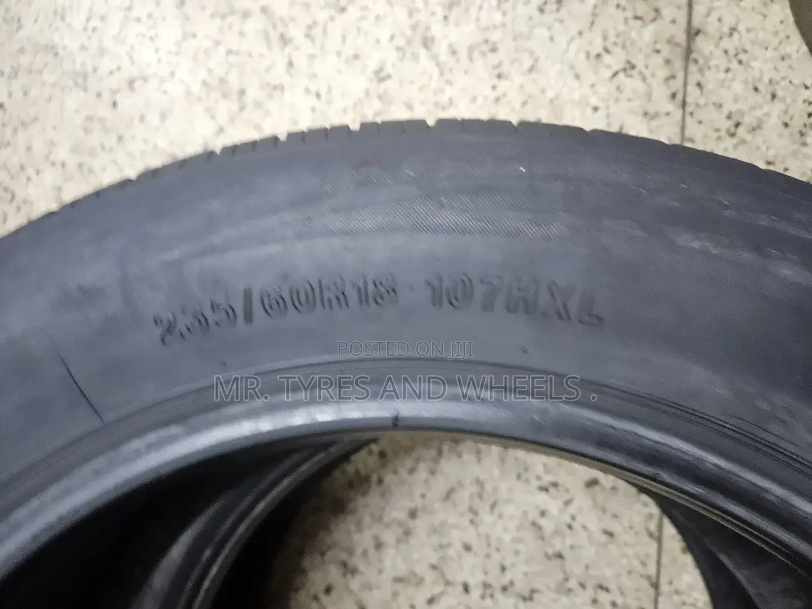 235 60 R18 Still Gd Tires. Be Aware of Bad Tires.