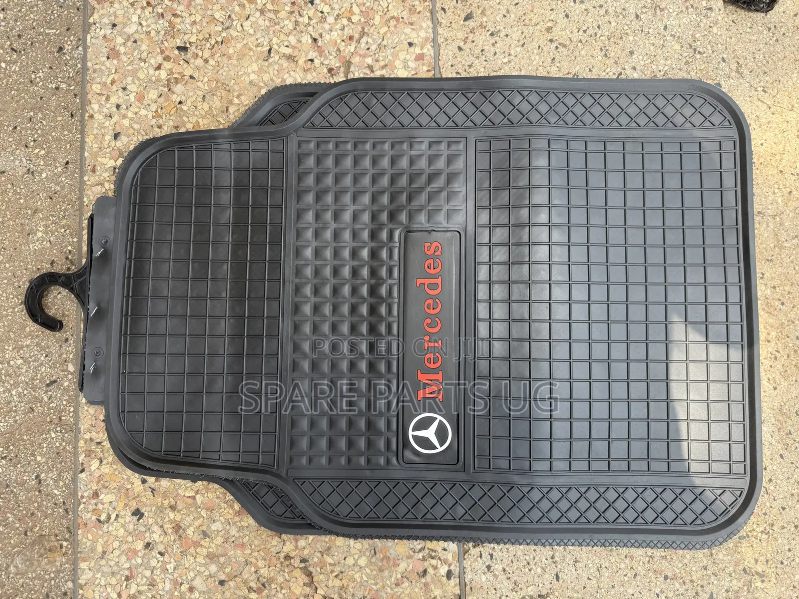 Mercedes Benz Black Car Floor Carpets