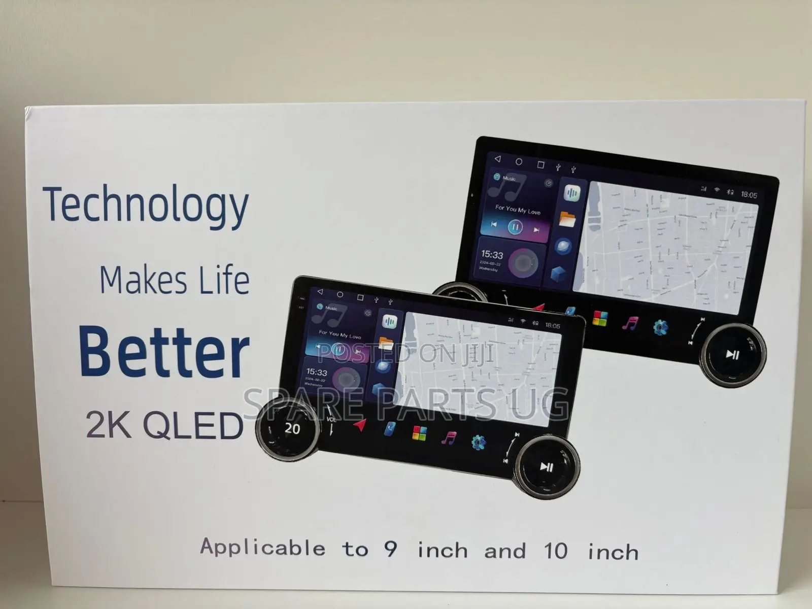 Dual Knob  2k Android Radio