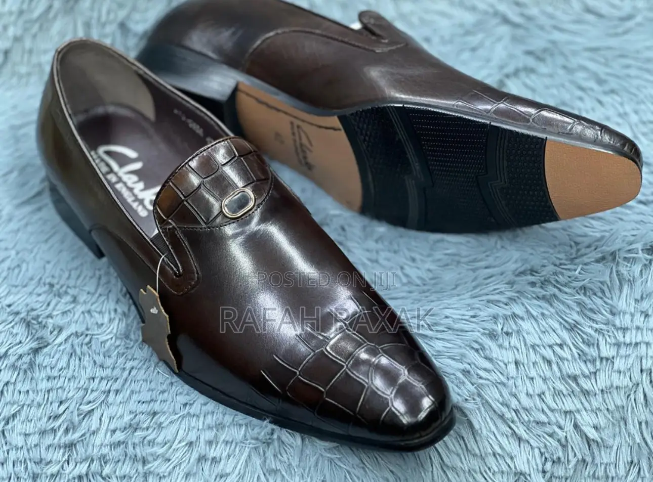 Men’S Super Classic Coffee Brown Clarks Formal/Gentle Shoes