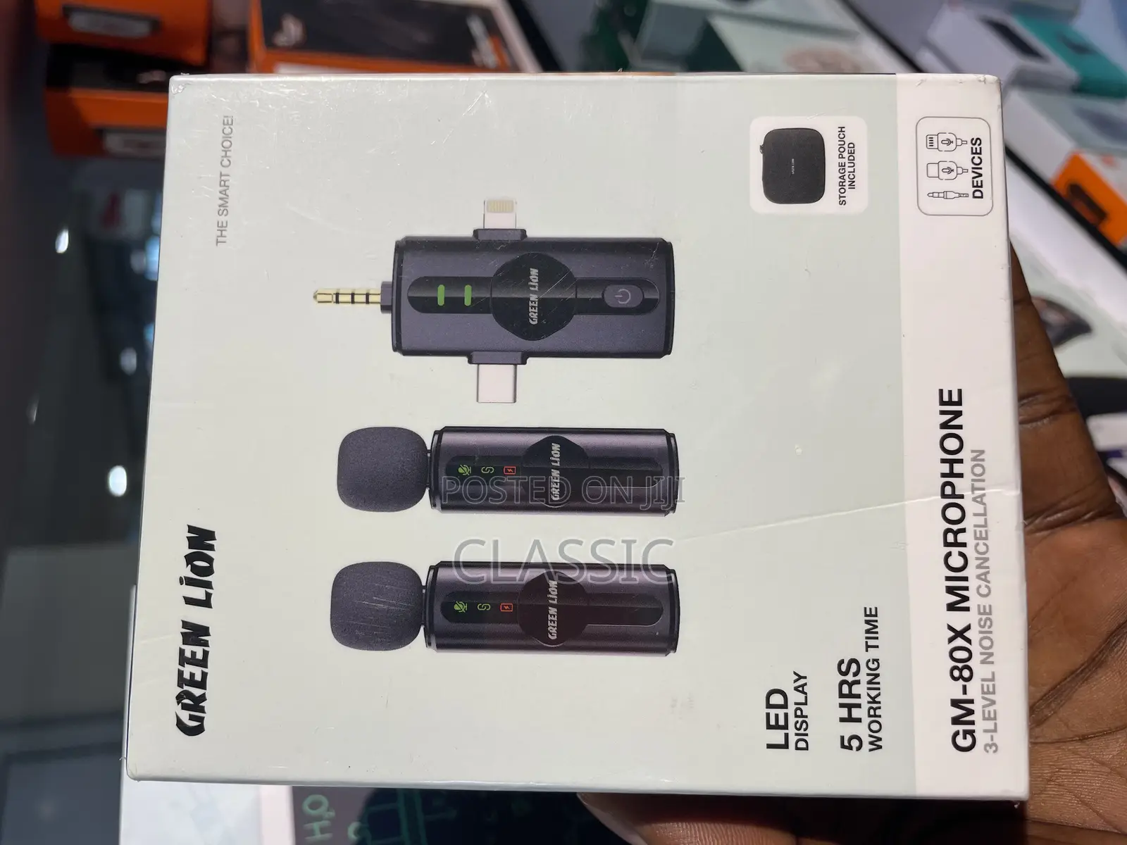 Green Lion Gm-80x Microphone 3-in-1