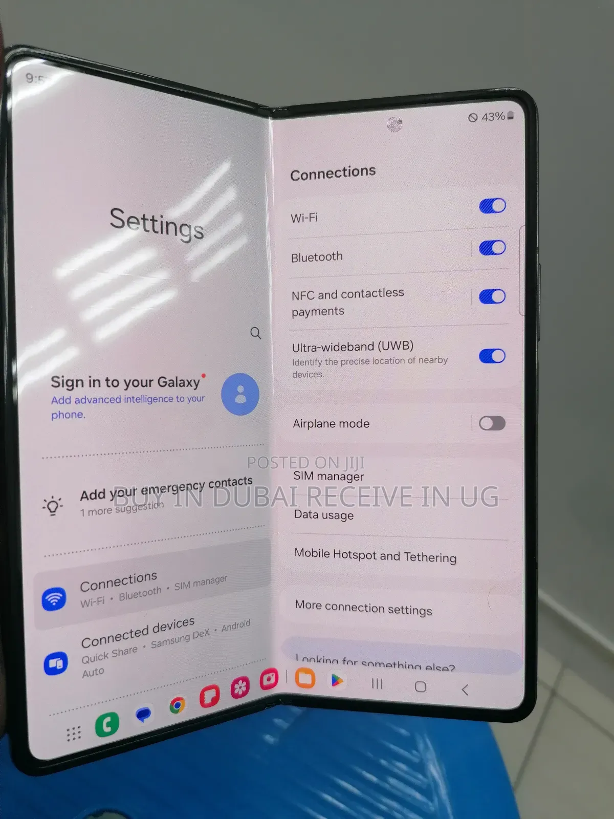 Samsung Galaxy Z Fold4 256 GB Black