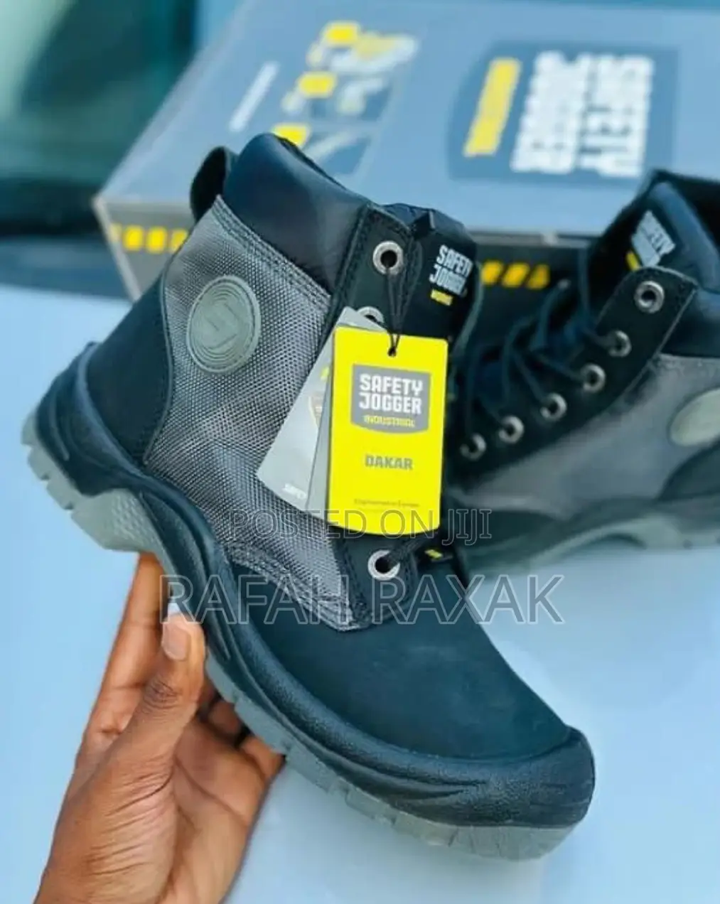 Original Black Men’S Safety Jogger Dakar Safety Boots