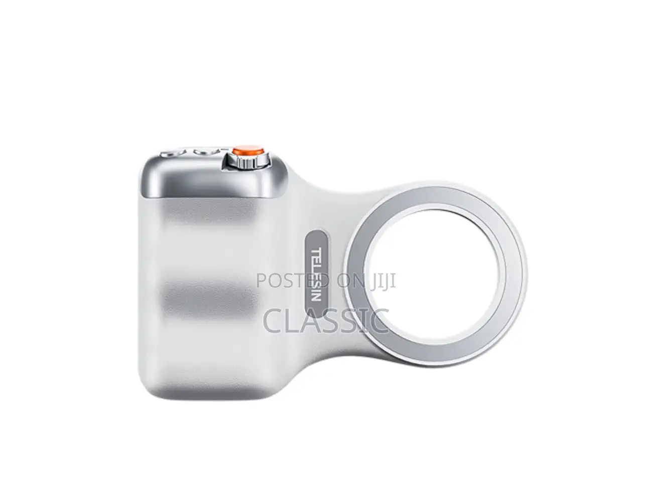 Telesin Fun Shot Magnetic Grip for Phones – White