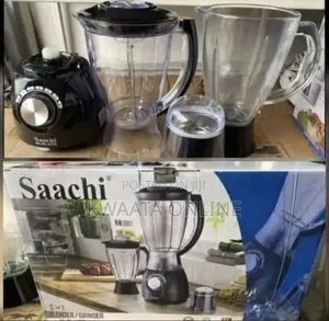 3 in 1 Saachi Nl-Bl 4376 Electric Blender-Black 1.5l
