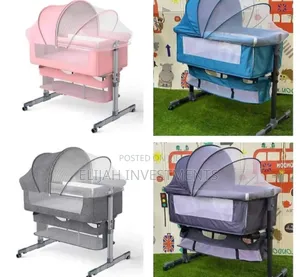 Bold Bedside Crib, 3 in 1 Bassinet