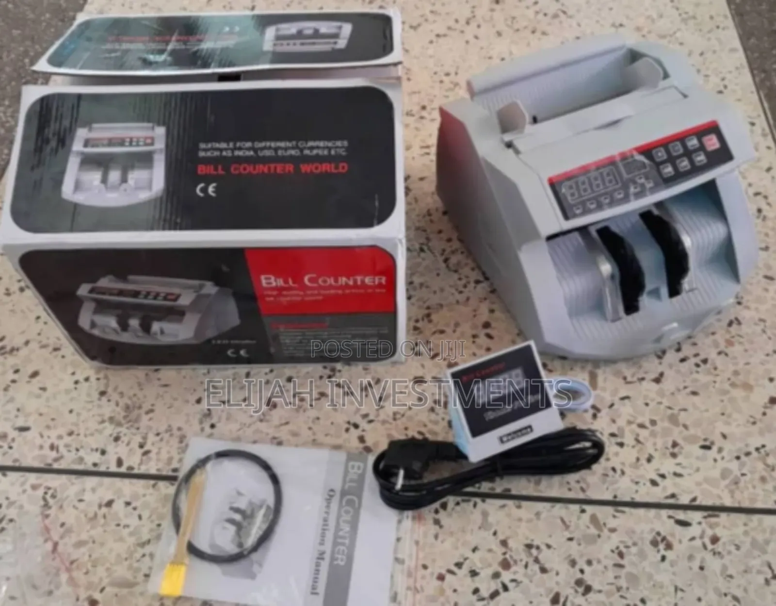 Banknote Count With False Banknote Detector