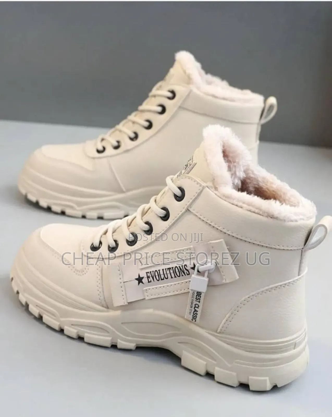 Cream Lady Sneakers for Women Women