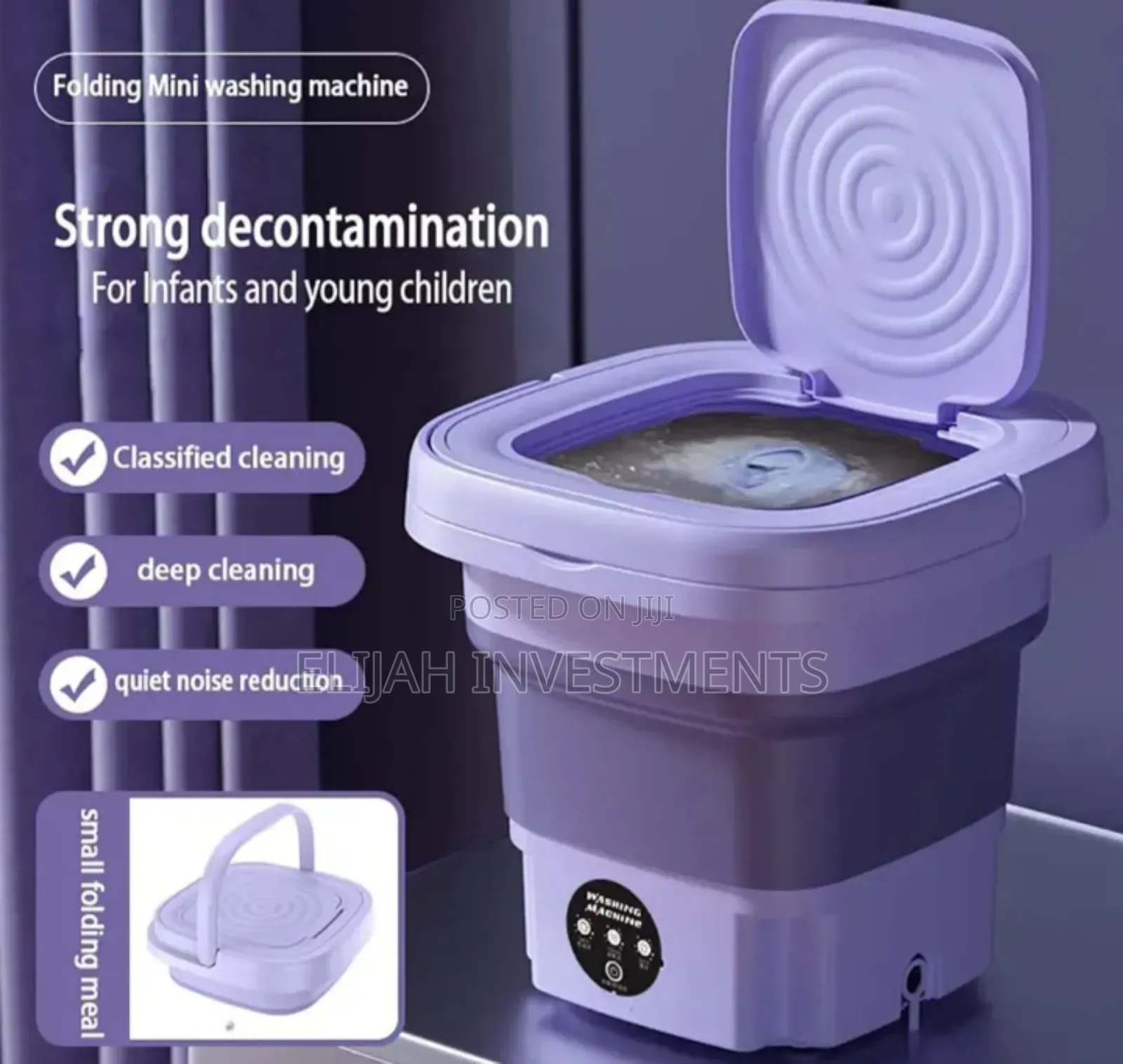 Foldable Mini Small Portable Washing Machine