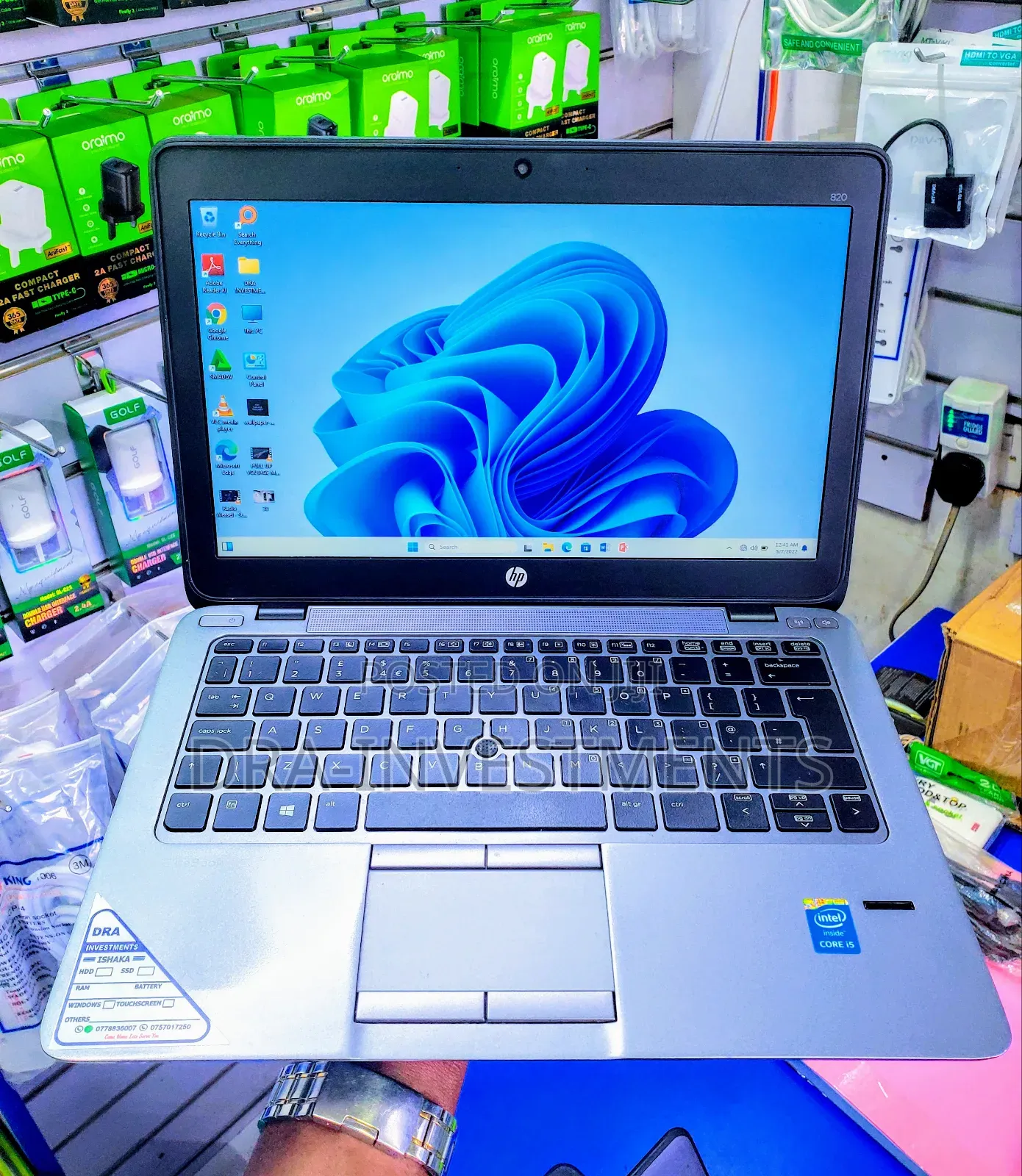 Laptop HP EliteBook 820 G2 8GB Intel Core I5 HDD 500GB