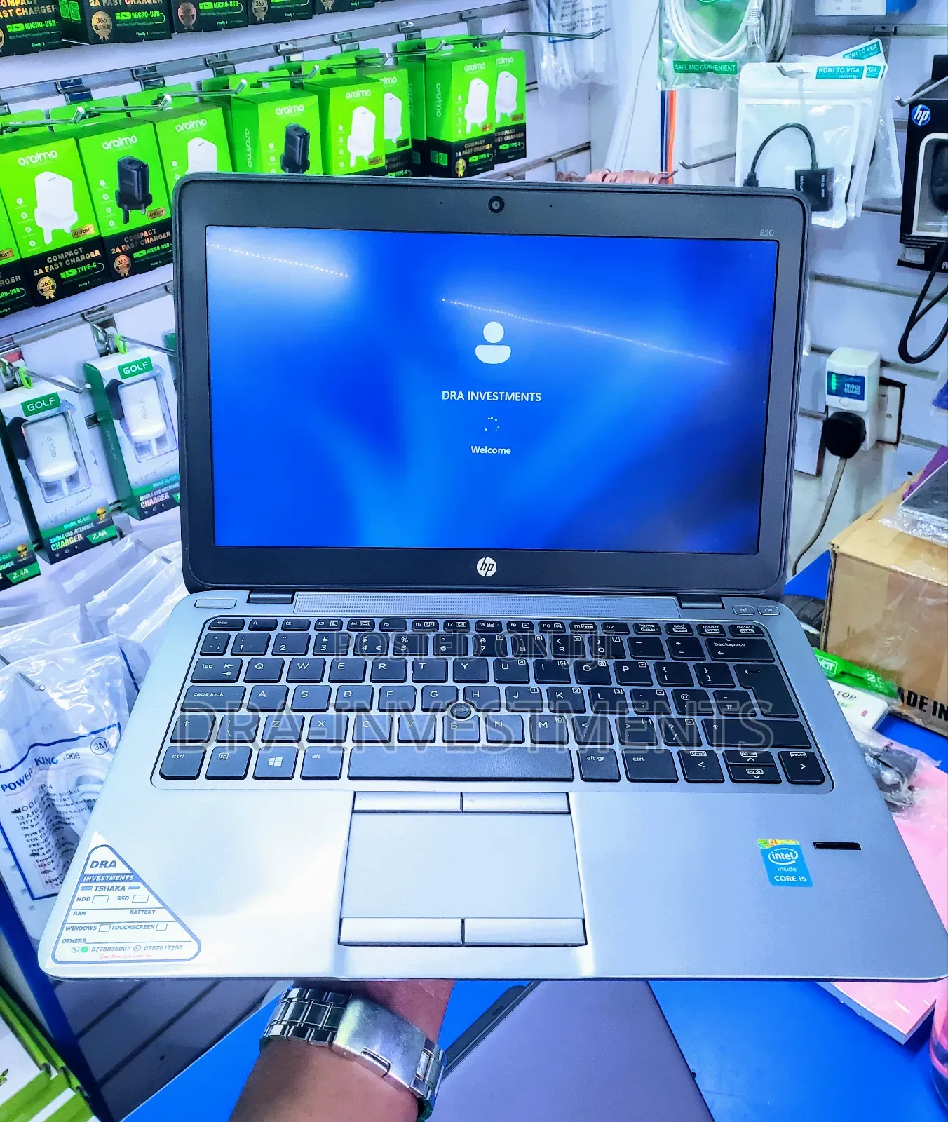 Laptop HP EliteBook 820 G2 8GB Intel Core I5 HDD 500GB