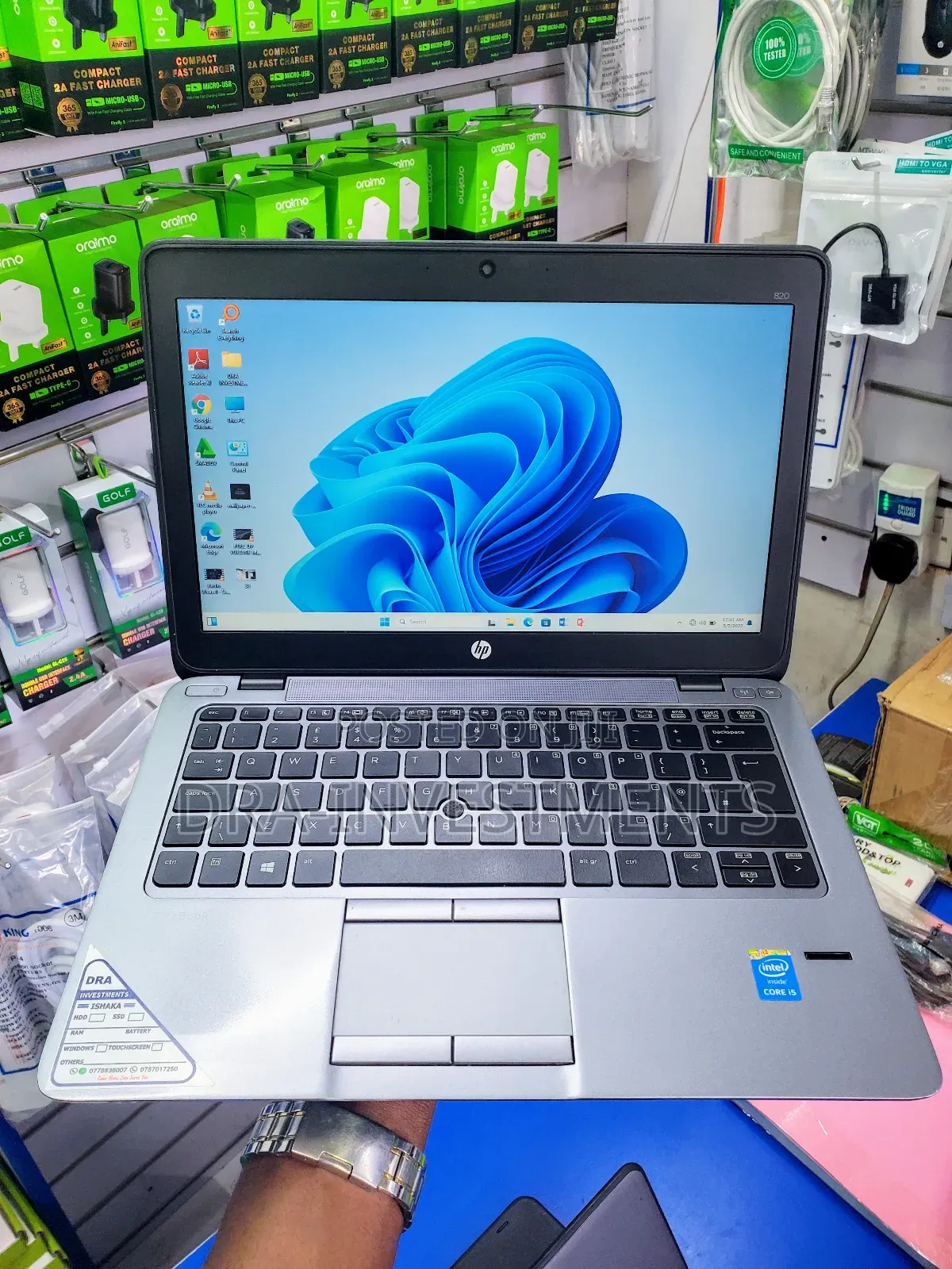 Laptop HP EliteBook 820 G2 8GB Intel Core I5 HDD 500GB