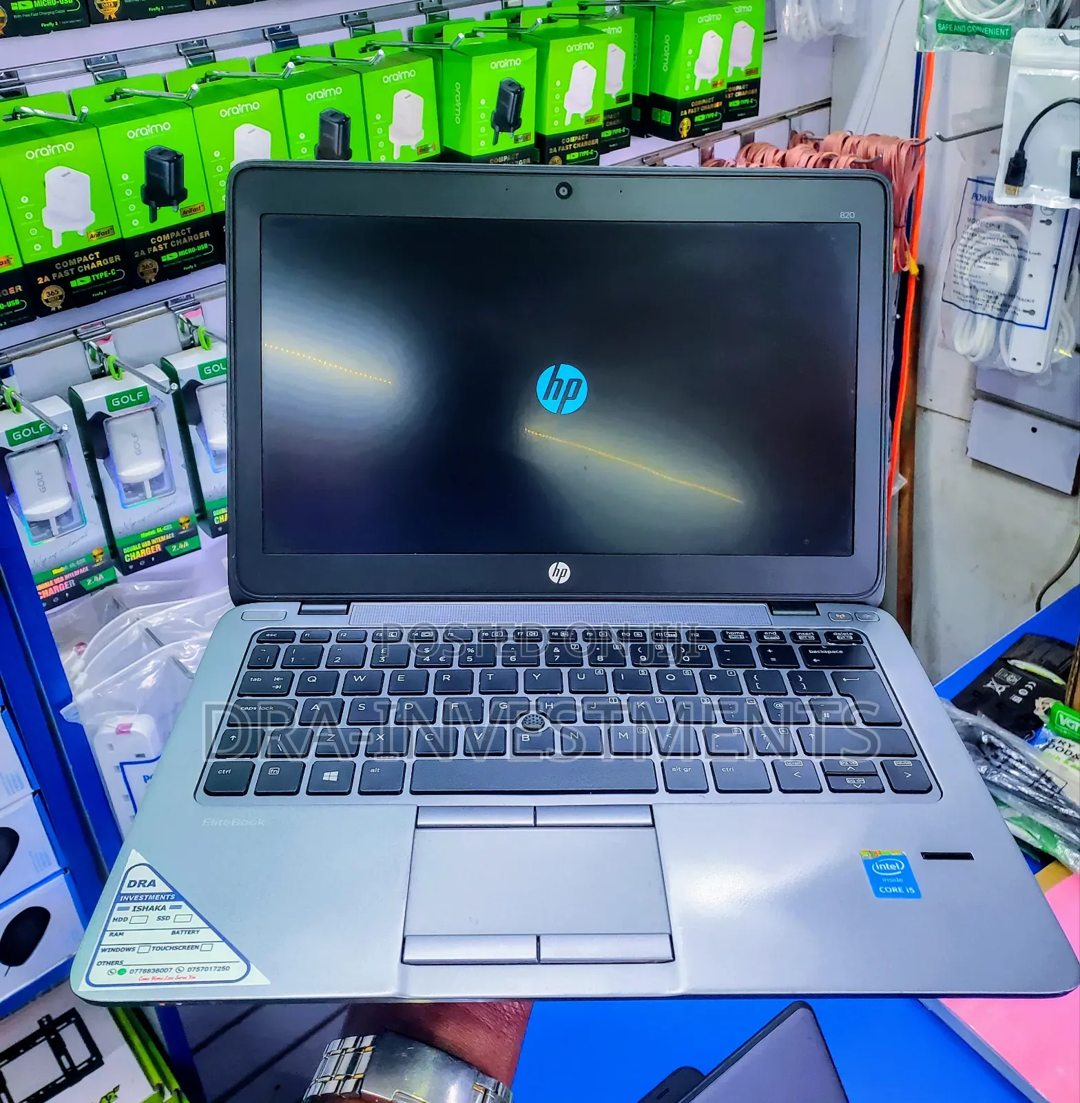 Laptop HP EliteBook 820 G2 8GB Intel Core I5 HDD 500GB