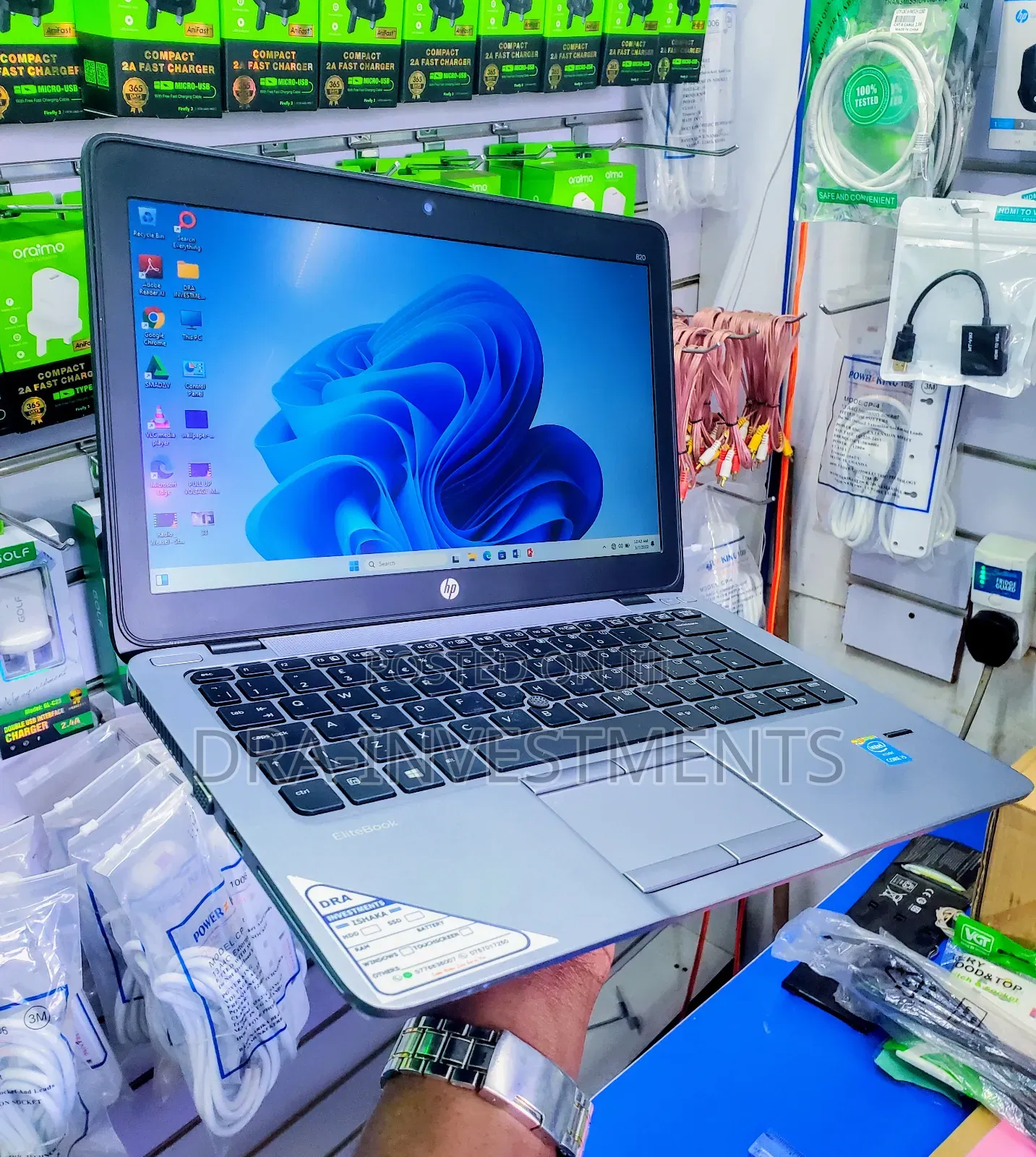 Laptop HP EliteBook 820 G2 8GB Intel Core I5 HDD 500GB