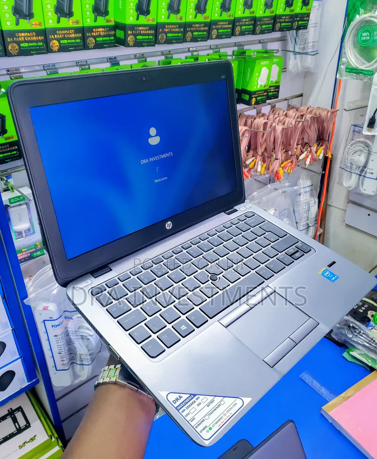 Laptop HP EliteBook 820 G2 8GB Intel Core I5 HDD 500GB