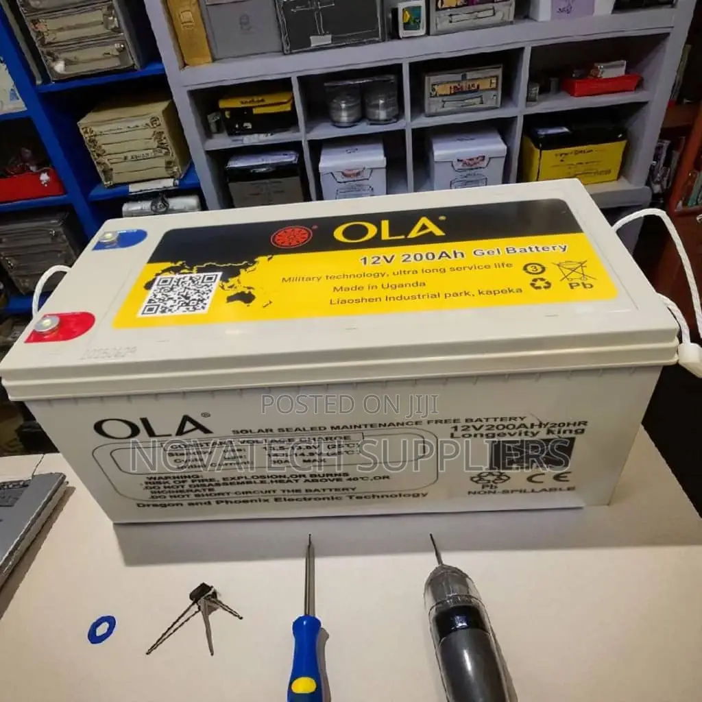 200 Ah Germany Make Ola Gel Battery/ Long Lasting