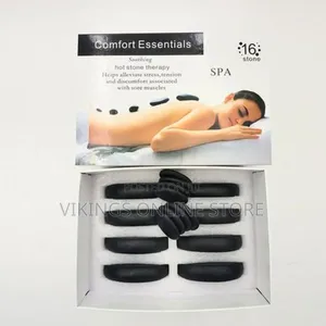 Hot Stone Massage Set – 16 Stones for Relaxing Treatments
