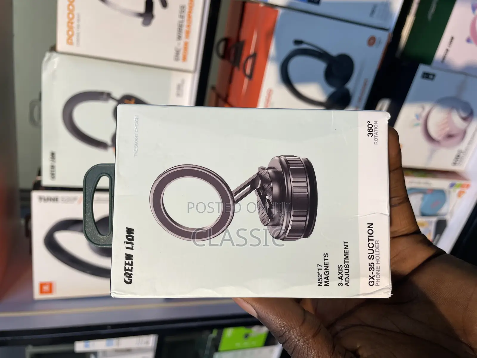 Green Lion Gx-35 Suction Phone Holder